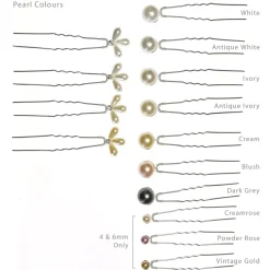 Arianna Pearl Hair Accessories | Silver Hair Accessories*Everlasting Statement Pearl Tiara AR598