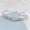 Arianna Bridesmaid Gifts | Bride Gifts*Pearl and Diamante Wedding Bracelet ARW093