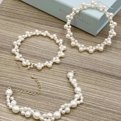 Arianna Bride Gifts | Pearl Jewellery*Siren Dainty Pearl Bracelet ARW611