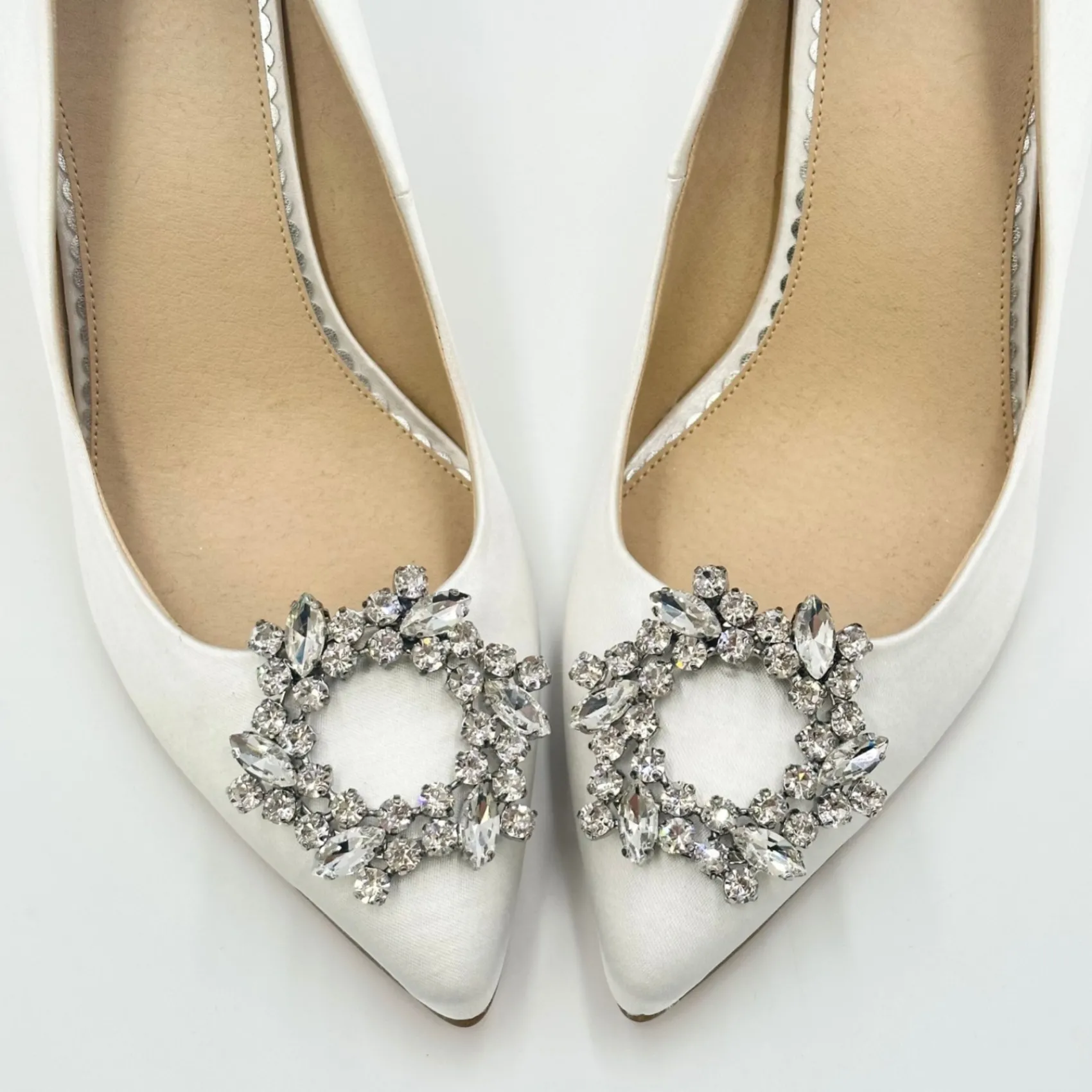 Rainbow Club Bride Gifts | Shoe Jewellery*Astrid by | Sparkly Crystal Brooch Shoe Clips