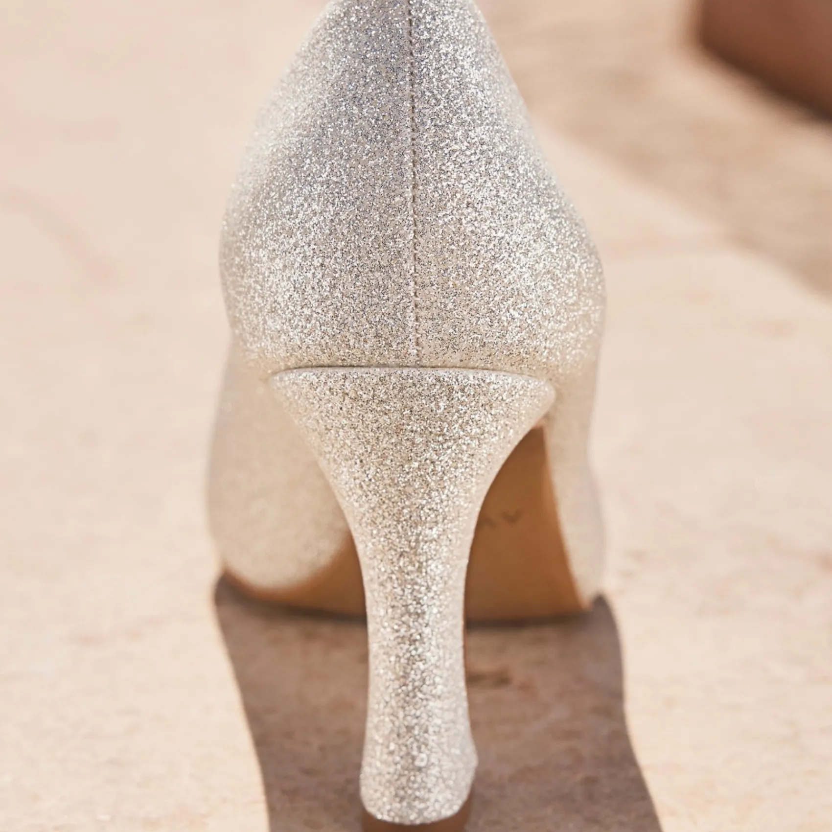 Avalia Shoes Sparkly Prom Shoes | Gold Prom Shoes*Avalia Tabatha Glitter Sparkly High Heel Court Shoes Gold
