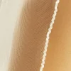 Bianco Evento Single Tier Veils | Chapel Length & Cathedral Veils*Bianco Single Tier Beaded Edge Cathedral Veil S305 Ivory