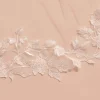 Bianco Evento Single Tier Veils | Chapel Length & Cathedral Veils*Bianco Single Tier Cathedral Veil with Floral Lace Train Ivory