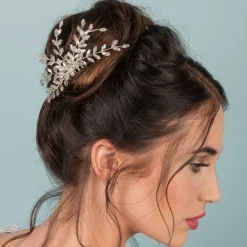 Posy & Pearl Crystal Hair Accessories | Silver Hair Accessories*Blyss Crystal Spray Wedding Hair Comb