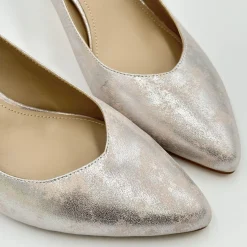 Capollini Wedding Guest Shoes | Mother Of The Bride Shoes*Catherine Nubuck Leather Mid Heel Slingbacks Blush Pink