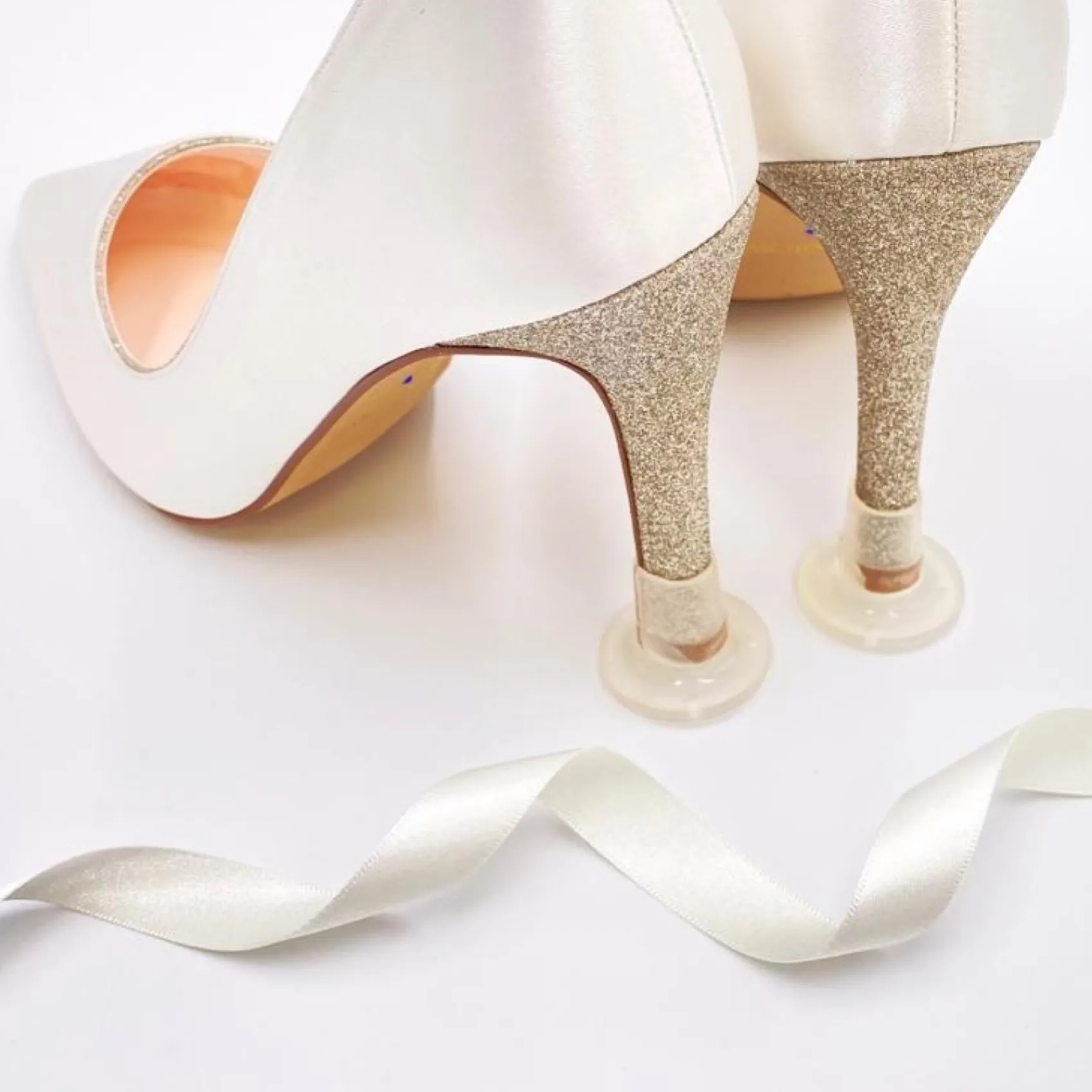 Clean Heels Heel Stoppers*Plain Clear Heel Stoppers (Medium)