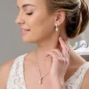 Lace & Favour Bridesmaid Gifts | Bride Gifts*Elegance Crystal and Pearl Bridal Jewellery Set