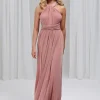 Lace & Favour Multiway Bridesmaid Dresses*Emily Rose Multiway Bridesmaid Dress (One Size) Dusky Pink