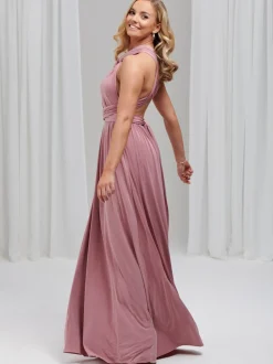 Lace & Favour Multiway Bridesmaid Dresses*Emily Rose Multiway Bridesmaid Dress (One Size) Dusty Rose
