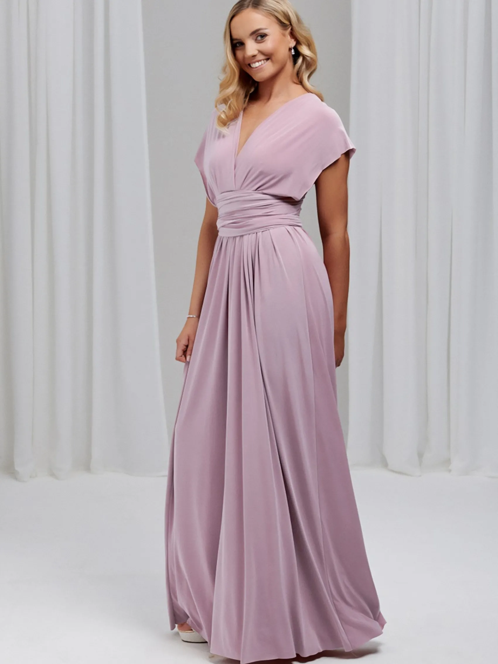 Lace & Favour Multiway Bridesmaid Dresses*Emily Rose Multiway Bridesmaid Dress (One Size) Lilac