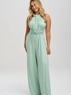 Lace & Favour Multiway Bridesmaid Jumpsuits*Emily Rose Multiway Bridesmaid Jumpsuit Mint Green