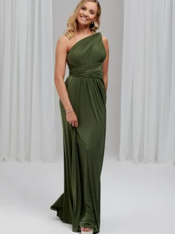 Lace & Favour Multiway Bridesmaid Dresses*Emily Rose Multiway Bridesmaid Dress Olive Green