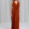 Lace & Favour Multiway Bridesmaid Dresses*Emily Rose Multiway Bridesmaid Dress (One Size) Rust