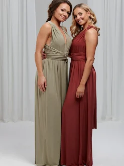 Lace & Favour Multiway Bridesmaid Dresses*Emily Rose Multiway Bridesmaid Dress Sage Green