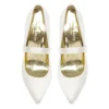 Freya Rose Detachable Shoe Straps*Plain Silk Detachable Shoe Straps Ivory