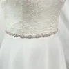 Beads & Beyond Wedding Dress Belts*Hadley Narrow Oval Diamante Bridal Belt
