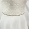 Beads & Beyond Wedding Dress Belts*Harper Narrow Diamante Chain Bridal Belt