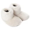 Helen Moore Honeymoon Gifts | Bride Gifts*Faux Fur Slipper Boots Ermine White