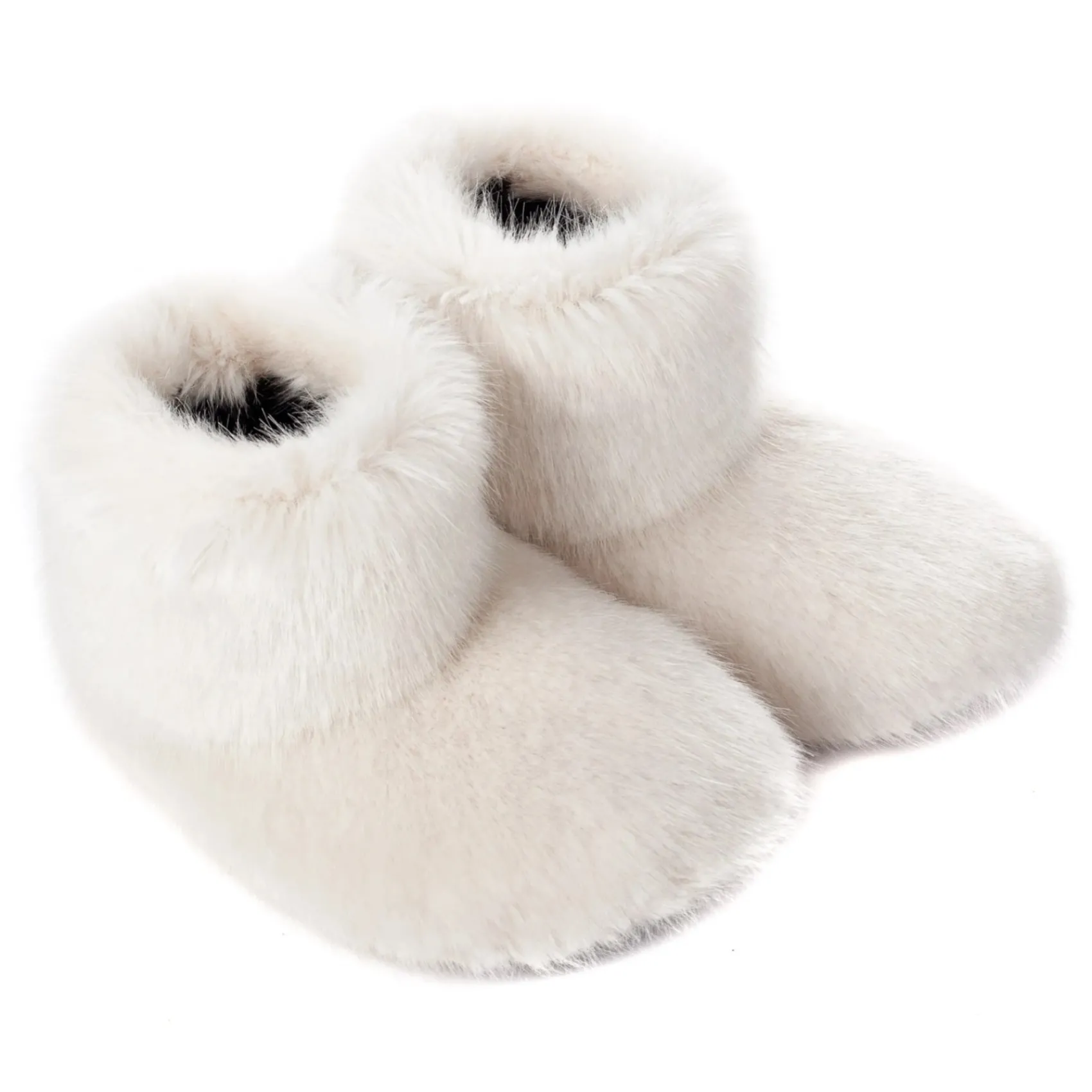 Helen Moore Honeymoon Gifts | Bride Gifts*Faux Fur Slipper Boots Ermine White