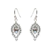 Hermione Harbutt Mother Of The Groom Gifts | Mother Of The Bride Gifts*Catherine Crystal Leaf Drop Earrings Silver