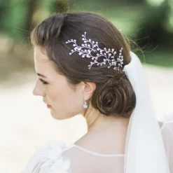 Hermione Harbutt Crystal Hair Accessories | Silver Hair Accessories*Dewdrop Swarovski Crystal Bridal Hair Pins