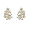 Hermione Harbutt Mother Of The Groom Gifts | Mother Of The Bride Gifts*Penny Freshwater Pearl Cluster Earrings Ivory