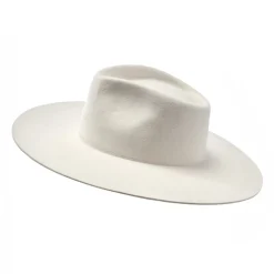 Poirier Bridal Hats*Holly Cowboy Style Bridal Hat Ivory