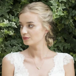 Ivory & Co Bride Gifts | Pearl Jewellery*Ivory and Co Aphrodite Gold Bridal Jewellery Set