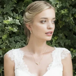 Ivory & Co Bride Gifts | Pearl Jewellery*Ivory and Co Aphrodite Gold Bridal Jewellery Set