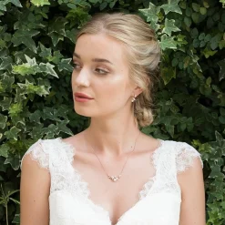 Ivory & Co Bride Gifts | Pearl Jewellery*Ivory and Co Aphrodite Rose Gold Bridal Jewellery Set
