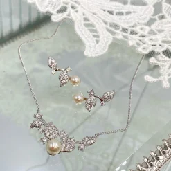 Ivory & Co Mother Of The Groom Gifts | Mother Of The Bride Gifts*Ivory and Co Aphrodite Silver Bridal Jewellery Set