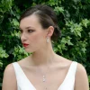 Ivory & Co Silver Prom Jewellery | Prom Earrings*Ivory and Co Bacall Crystal Drop Earrings