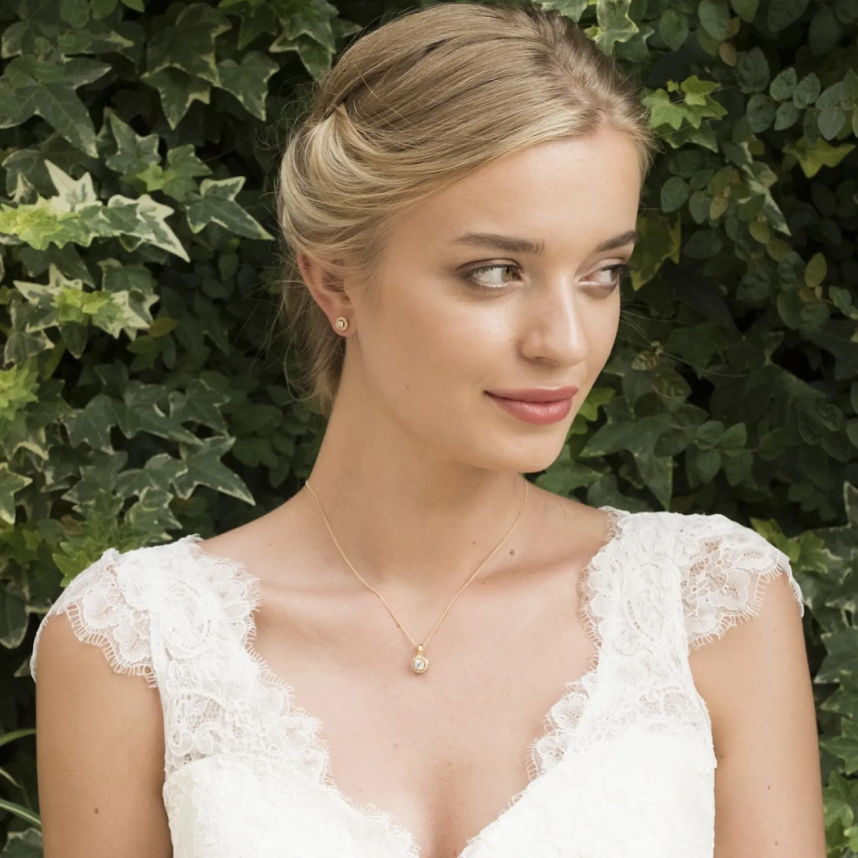 Ivory & Co Gold Prom Jewellery | Prom Earrings*Ivory and Co Balmoral Gold Crystal Stud Earrings