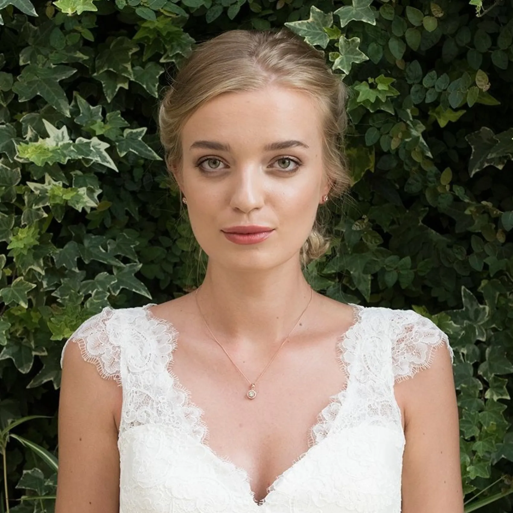 Ivory & Co Bridesmaid Gifts | Crystal Jewellery*Ivory and Co Balmoral Rose Gold Crystal Pendant Necklace