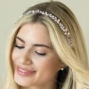 Ivory & Co Bride Gifts | Bridesmaid Gifts*Ivory and Co Bohemia Silver Delicate Pearl and Crystal Hair Vine