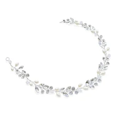 Ivory & Co Bride Gifts | Bridesmaid Gifts*Ivory and Co Bohemia Silver Delicate Pearl and Crystal Hair Vine