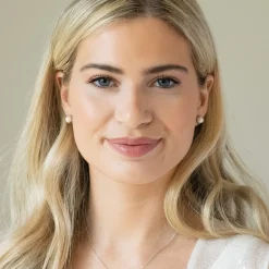 Ivory & Co Pearl Jewellery | Silver Wedding Jewellery*Ivory and Co Cairo Silver Classic Pearl Stud Earrings