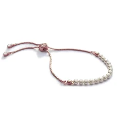 Ivory & Co Flower Girl Gifts | Bridesmaid Gifts*Ivory and Co Carlisle Rose Gold Pearl Toggle Bracelet
