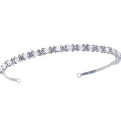 Ivory & Co Prom Headbands & Tiaras | Crystal Hair Accessories*Ivory and Co Eden Narrow Silver Crystal Wedding Headband