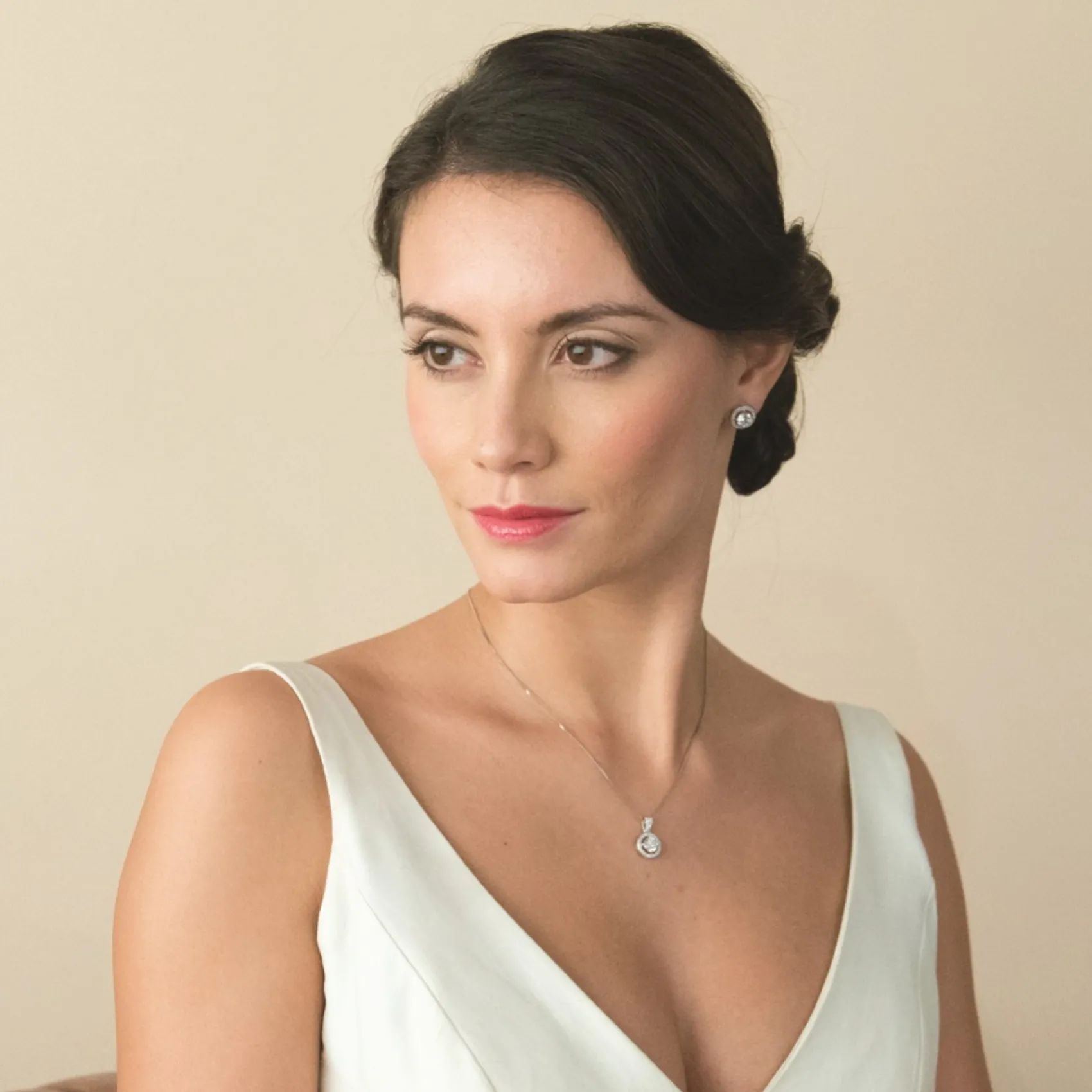 Ivory & Co Silver Prom Jewellery | Prom Earrings*Ivory and Co Hampton Cubic Zirconia Stud Earrings