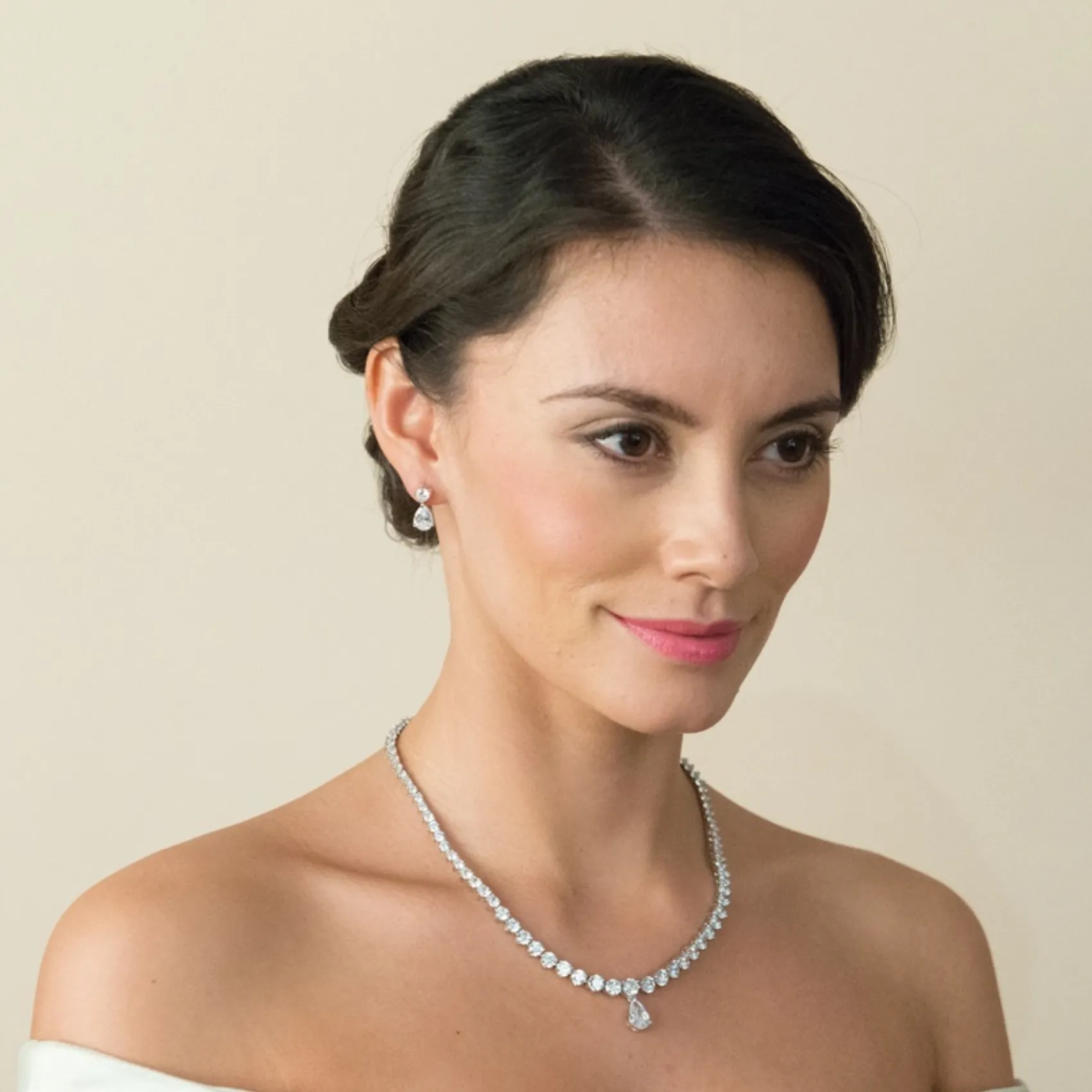 Ivory & Co Bride Gifts | Crystal Jewellery*Ivory and Co Imperial Cubic Zirconia Wedding Necklace