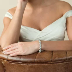 Ivory & Co Bride Gifts | Vintage Jewellery*Ivory and Co Lincoln Cubic Zirconia Wedding Bracelet