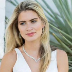 Ivory & Co Bride Gifts | Vintage Jewellery*Ivory and Co Lincoln Cubic Zirconia Wedding Necklace