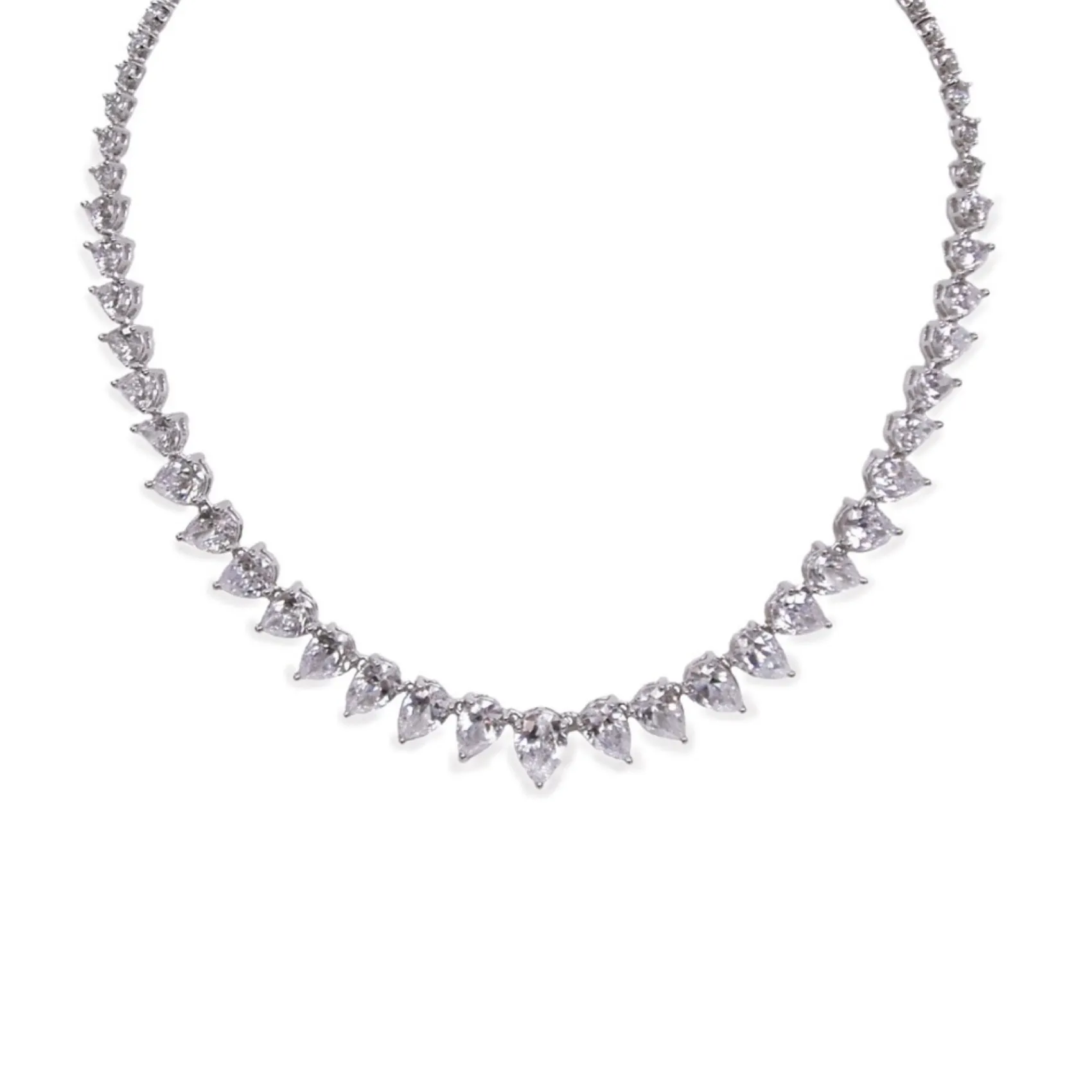 Ivory & Co Bride Gifts | Vintage Jewellery*Ivory and Co Manhattan Cubic Zirconia Wedding Necklace