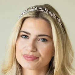 Ivory & Co Prom Headbands & Tiaras | Crystal Hair Accessories*Ivory and Co Moonshine Rose Gold Pearl and Crystal Headband