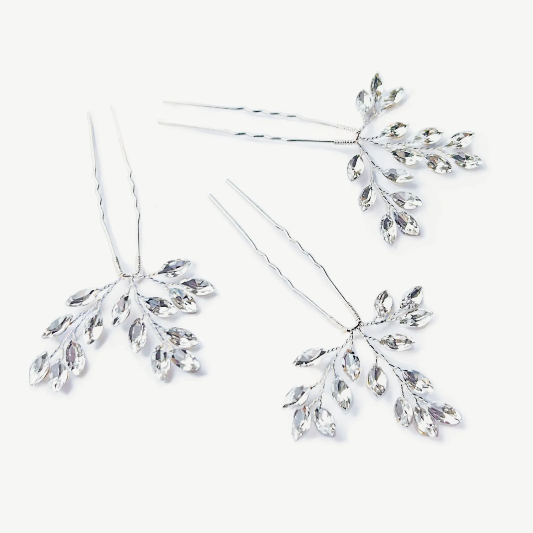 Ivory & Co Prom Hair Clips & Combs | Crystal Hair Accessories*Ivory and Co Moonspray Silver Crystal Spray Hair Pin Set
