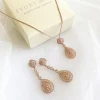Ivory & Co Bride Gifts | Vintage Jewellery*Ivory and Co Moonstruck Rose Gold Crystal Bridal Jewellery Set