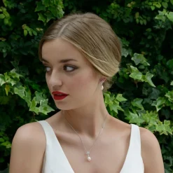 Ivory & Co Bridesmaid Gifts | Vintage Jewellery*Ivory and Co Morocco Pearl Pendant Necklace