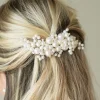 Ivory & Co Bridesmaid Gifts | Bride Gifts*Ivory and Co Pearl Blossom Statement Pearl Cluster Hair Clip