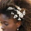 Ivory & Co Pearl Hair Accessories | Silver Hair Accessories*Ivory and Co Pearl Haze Silver Comb and Hair Pin Set